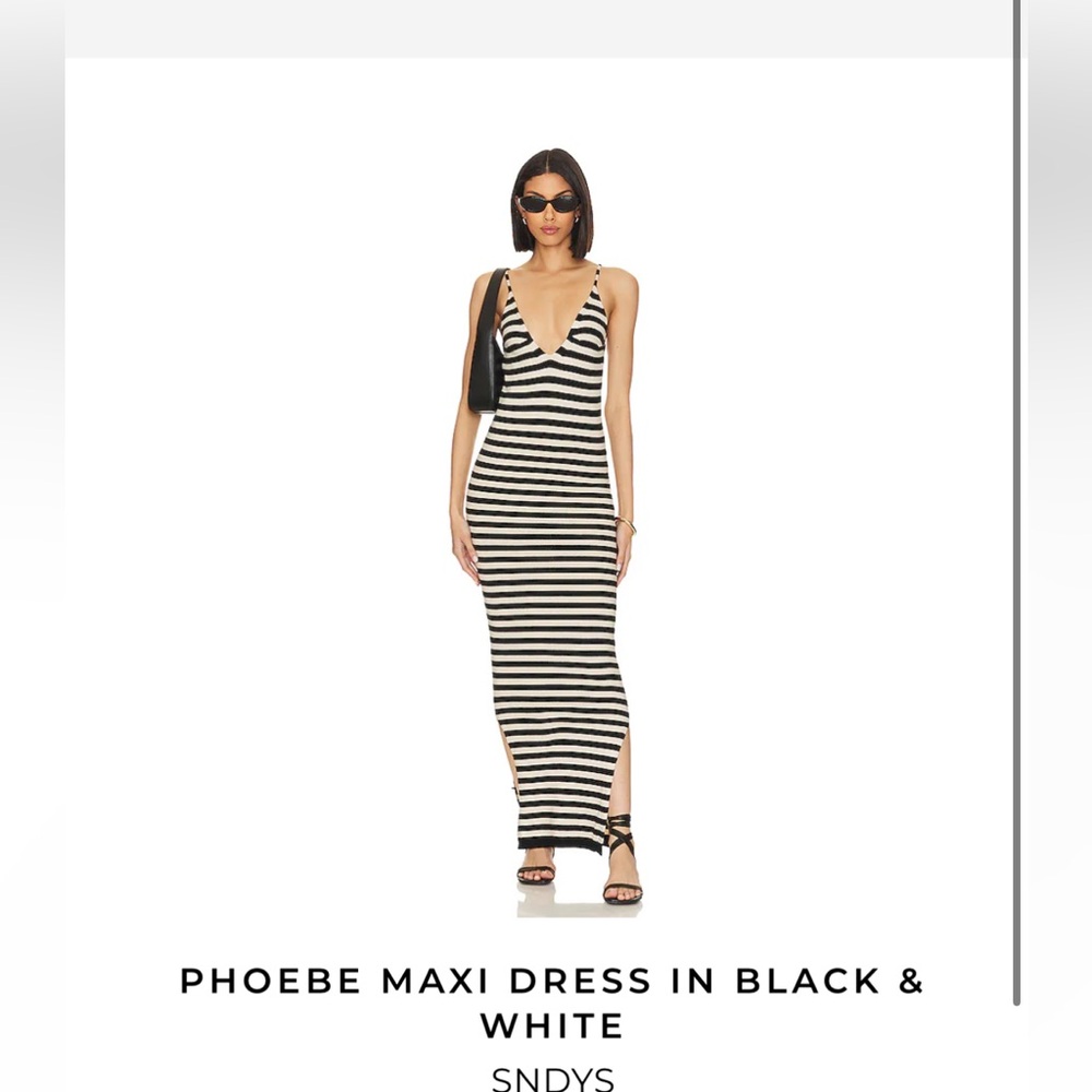 SNDY Phoebe Maxi Dress. Small. Stretchy. Worn once.